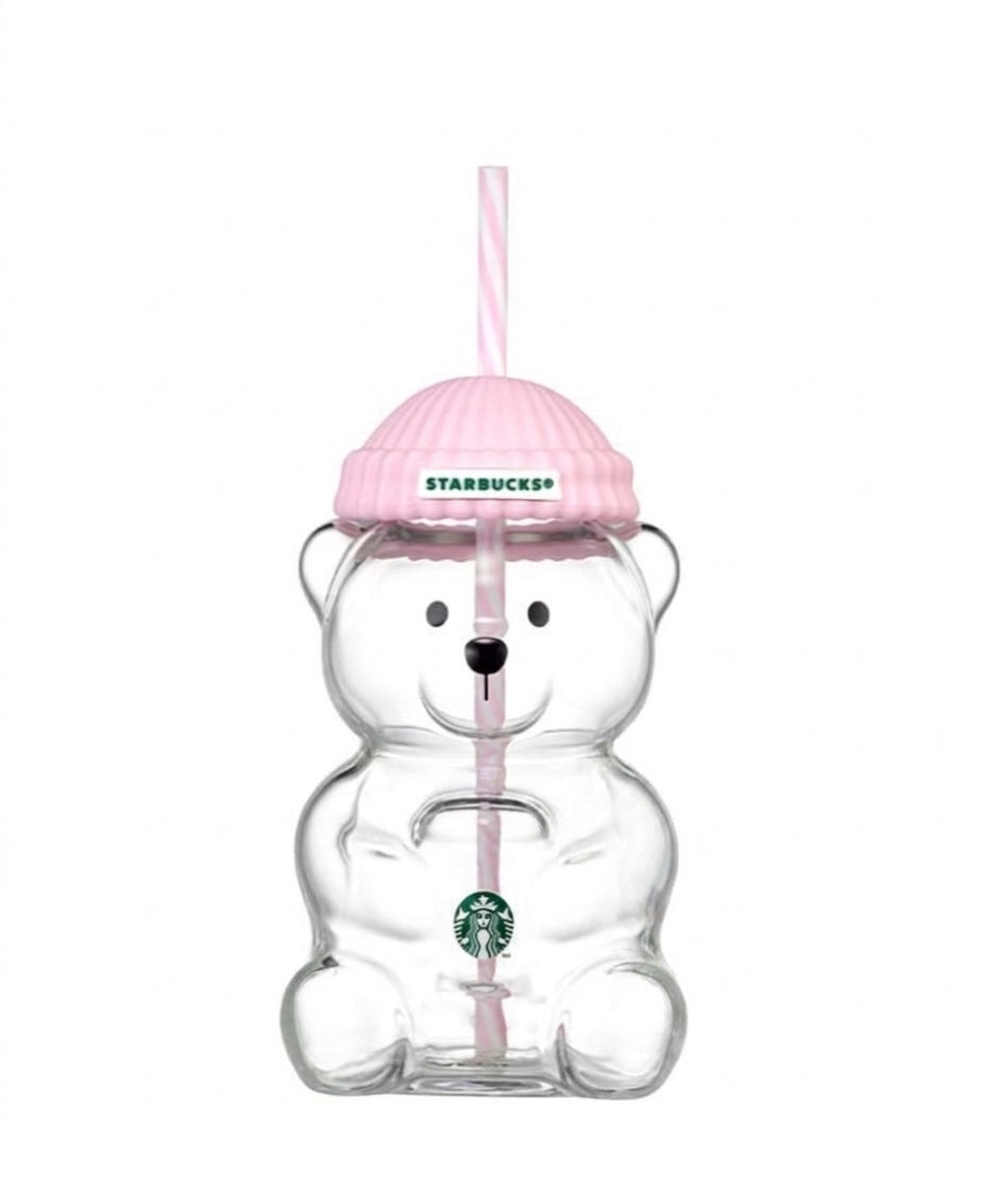 Glass Bear Cups