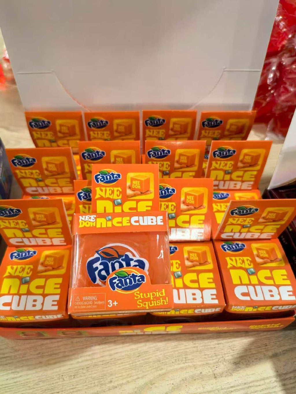 Fanta Squishy Cube (In Stock)