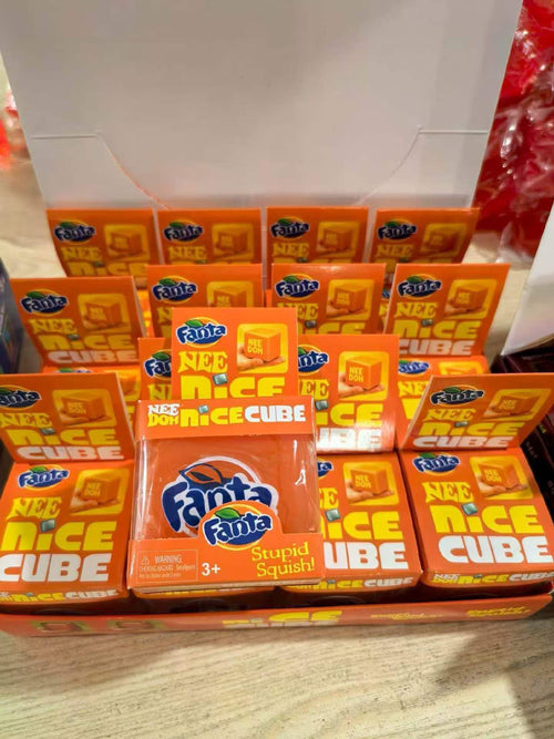 Fanta Squishy Cube (In Stock)