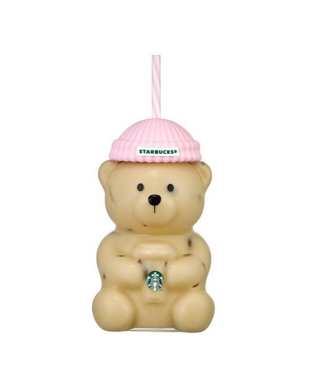 Starbucks Pink Hat/Straw Only