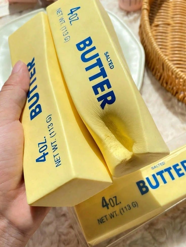 Viral Butter Squishy - Yellow