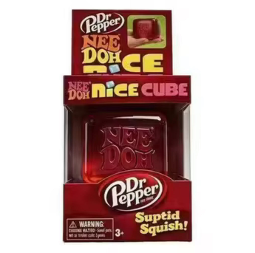 Dr.Pepper Squishy Cube (In Stock)