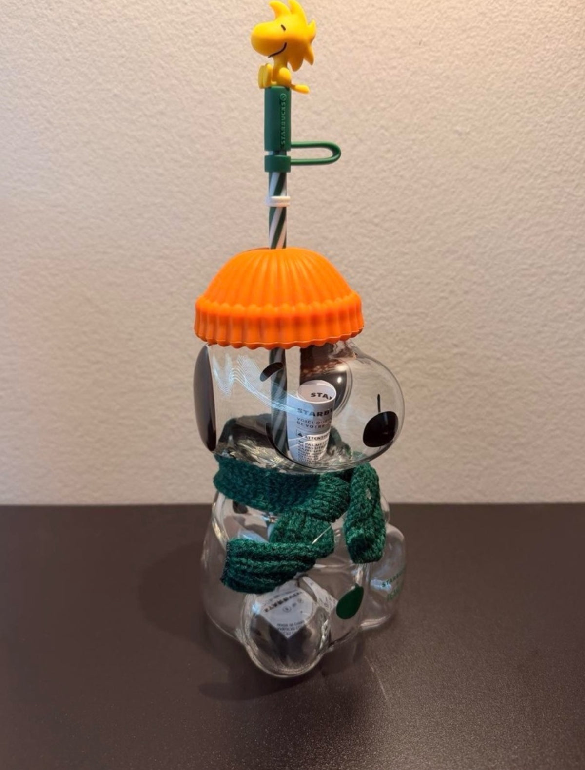 Peanuts x Starbucks Snoopy Glass Cup
