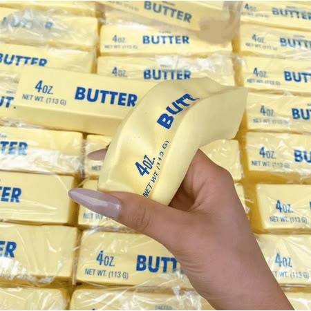 Viral Butter Squishy - Yellow