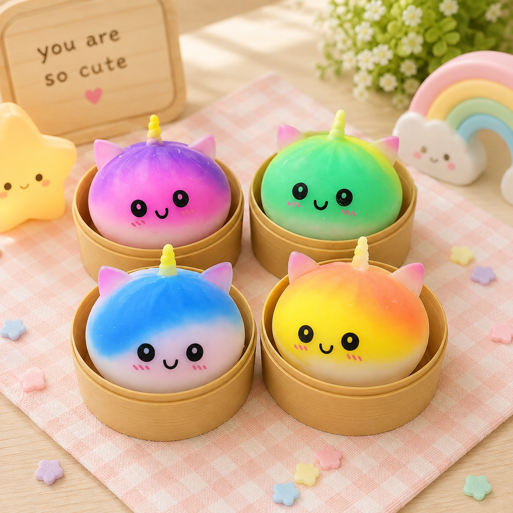 Unicorn Dumpling Squishy