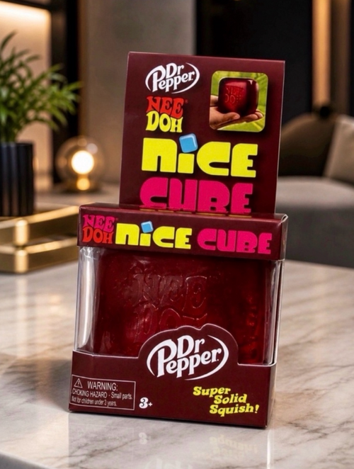 Dr.Pepper Squishy Cube (In Stock)