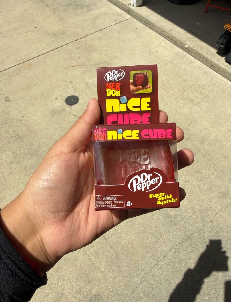 Dr.Pepper Squishy Cube (In Stock)