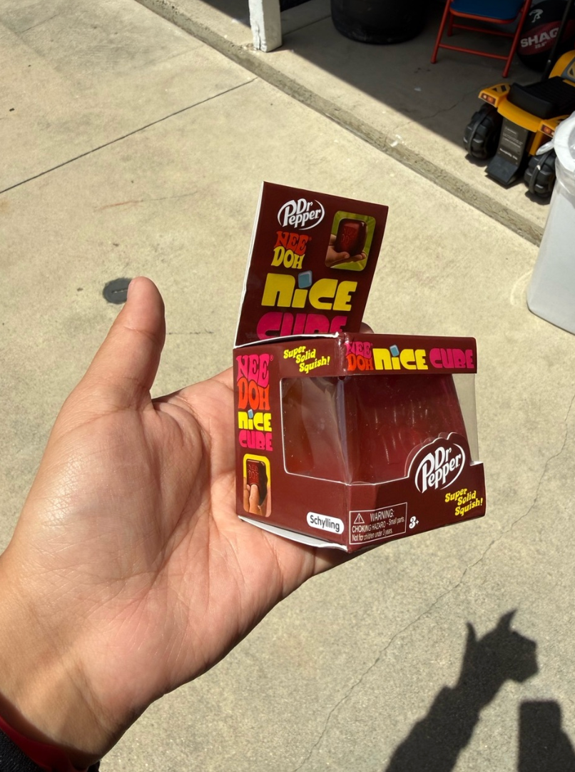 Dr.Pepper Squishy Cube (In Stock)