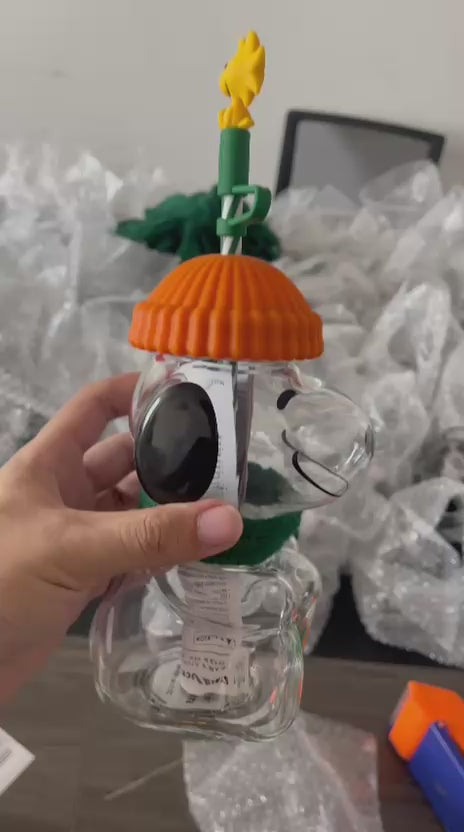 Peanuts x Starbucks Snoopy Glass Cup